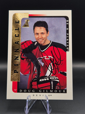 1996-97 Pinnacle Be A Player Autograph Doug Gilmour Auto
