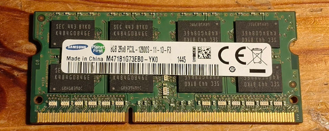 8GB DDR3 SODIMM