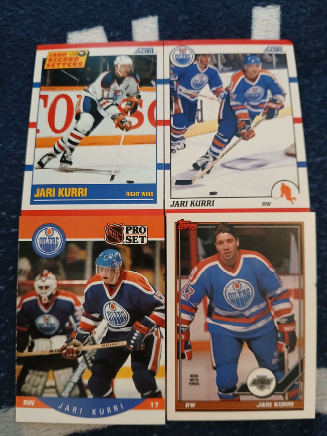 Jari Kurri x 4kpl / OILERS
