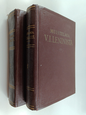 Muistelmia Vladimir Iljits Leninistä 1-2