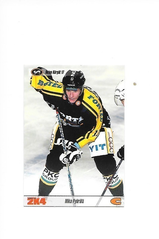 2003-04 CardSet #94 Mika Pyörälä Kärpät