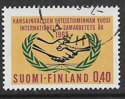 Kansainvälinen yhteistoiminnan vuosi 1965 (LAPE 596) O