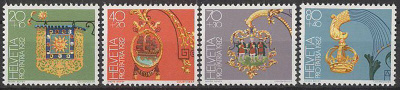 Sveitsi Mi 1223-6  ++