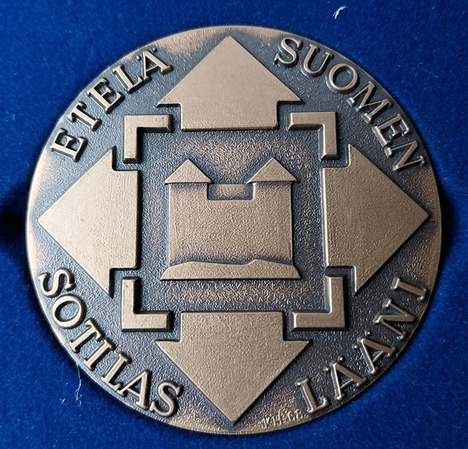 Etelä Suomen Sotilas Lääni MITALI 1991
