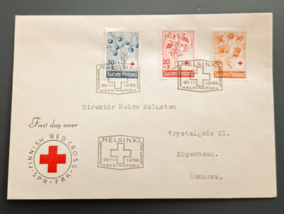 1958 FDC Tuberkuloosi