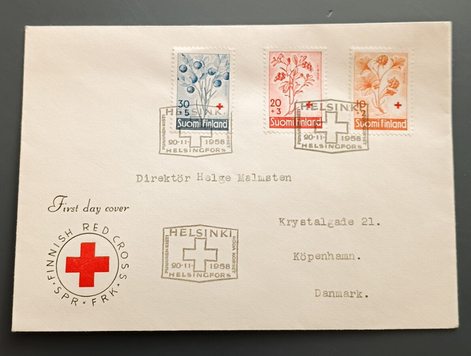 1958 FDC Tuberkuloosi