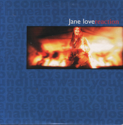 Jane • Love Reaction PROMO CD Maxi-Single