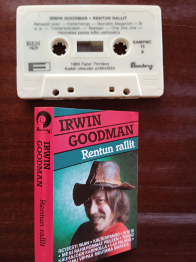 C- KASETTI: IRWIN GOODMAN : RENTUN RALLIT
