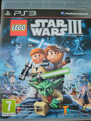 Playstation PS3 Star Wars III The Clone Wars