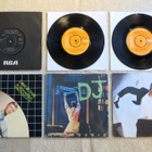 DAVID BOWIE: Kolme 7" sinkkua (Boys, DJ, Alabama + poster) - pikkukuva 1