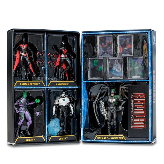 BATMAN BEYOND 7 INCH 5 FIGURE BOX	(77 529)	dc multiverse,5 a
