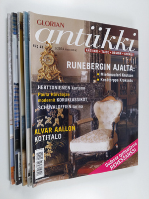 Glorian Antiikki vuosikerta 2004