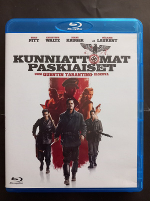 Kunniattomat paskiaiset Suomi Blu-ray