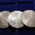 3 kpl Itävaltalainen Maria Theresa Thaler, 1780, 835 hopea - pikkukuva 2