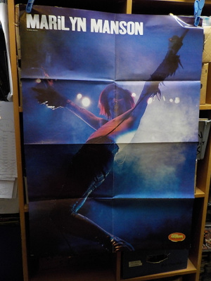 MARILYN MANSON FOLD-OUT JULISTE