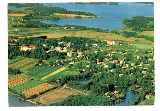 Pälkäne: ilmakuva (Tmi Karhumäki n:o 491 väri)