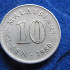 10 sen 1980. Malesia - pikkukuva 2