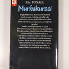P. A. Foxall : Murhakurssi - pikkukuva 2