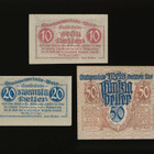 Itävalta Notgeld 10, 20, 50 Heller, Wels 1920 - pikkukuva 2