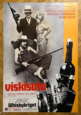 Vanha elokuvajuliste: Viskisota