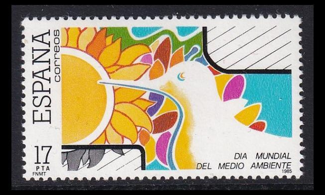 Espanja 2676 ** Maailman ympäristöpäivä (1985)
