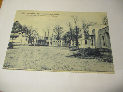 Antwerpen 1930 Suomen paviljonki *