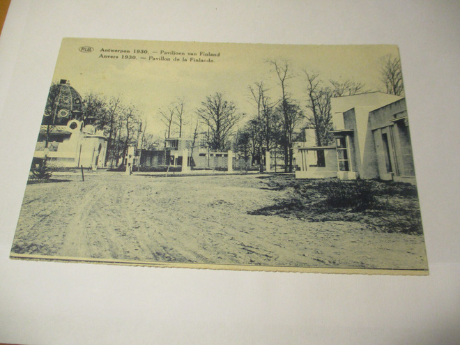 Antwerpen 1930 Suomen paviljonki *