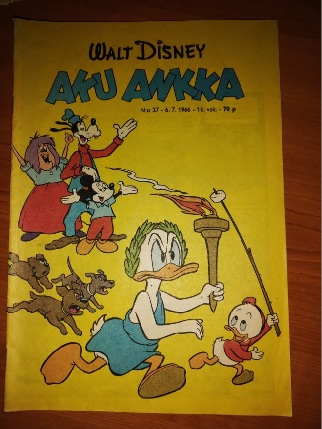 Aku Ankka 27 / 1966