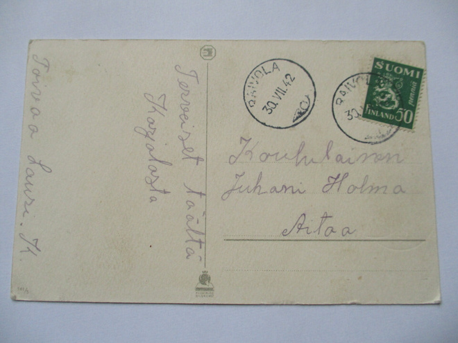 1942 Raivola yksirenkainen ehiöllä