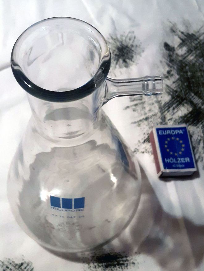 Erlenmeyer-kolvi - 1 L - Laboratoriolasia - Pyrex France
