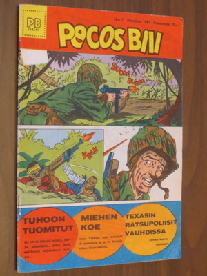 Pecos Bill # 7/1962