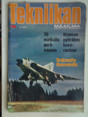 Suomen Kuvalehti Nro 8/1970 (18.7)