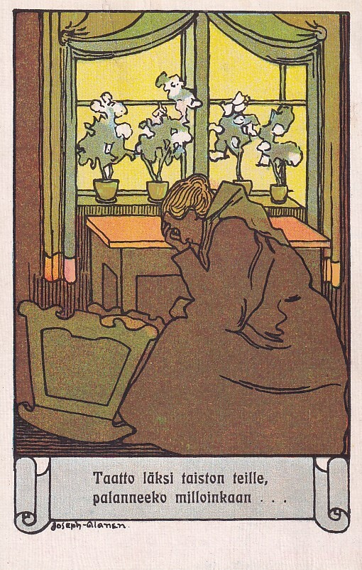 J. ALANEN TAATTO LÄKSI...KULKENUT