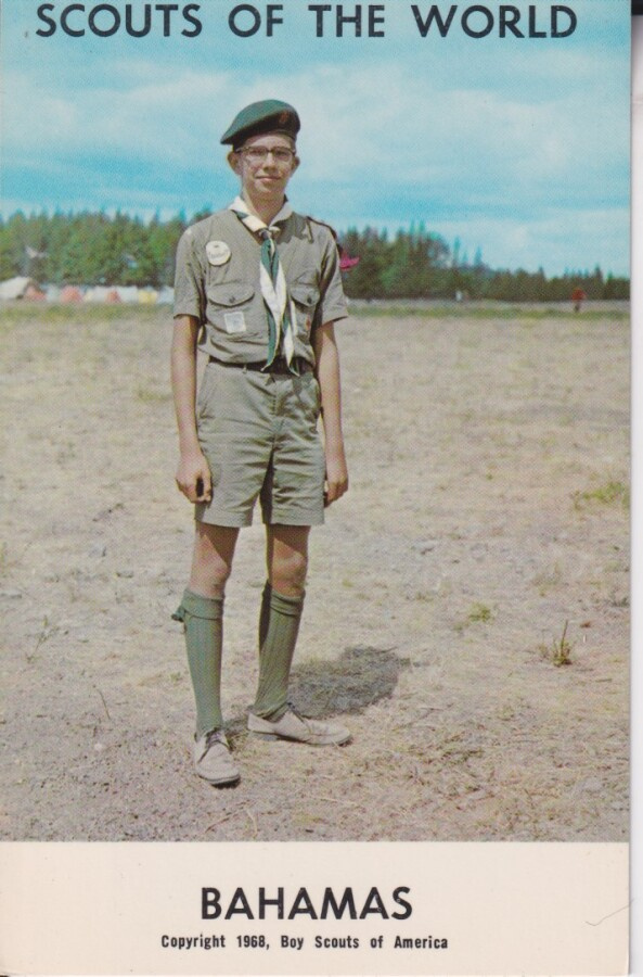 Partio. Bahamas, Scouts of the World, e120