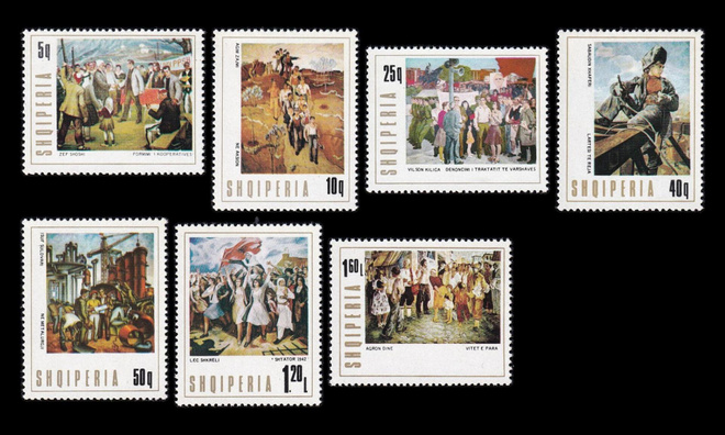 Albania 1856-62 ** Maalauksia (1976)
