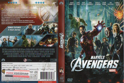 AVENGERS (36 768) k -FI- DVD robert downey jr 2012 marvel,