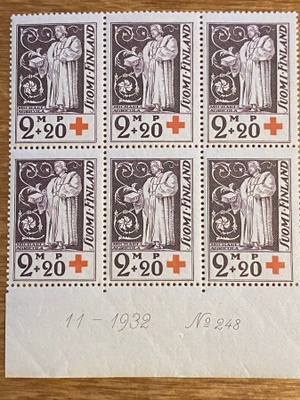 PR 1933 2MK+20PEN NUMERO KUUSILO**
