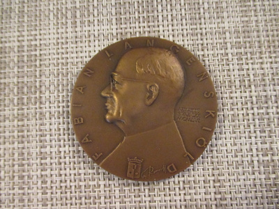 Fabian Langenskiöld mitali 1956 /Essi Renvall 1956.