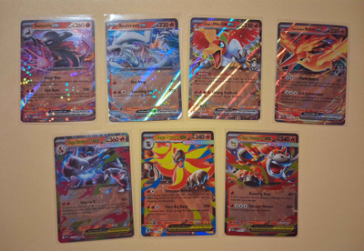 Pokemon ex - kortteja Fire type 7 kpl