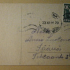 Lapset ja joulupukki kuusen alla, pikkukortti, p. 1935 - pikkukuva 2
