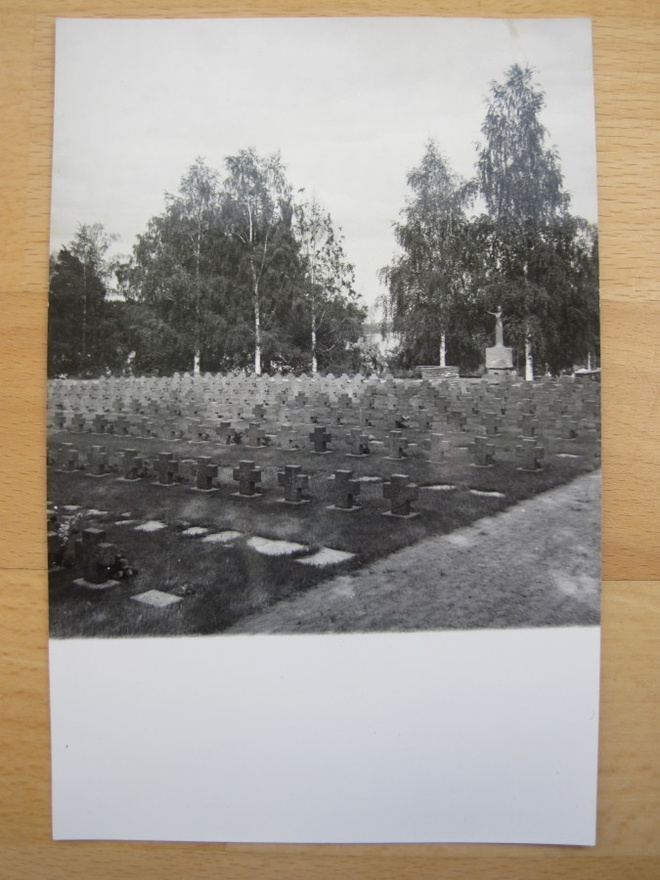 VANHA Valokuva Sankarihaudat Saarijärvi 1940-l