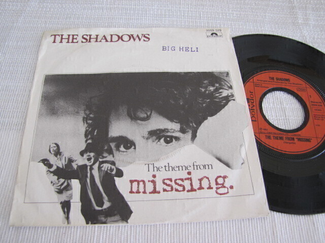 The Shadows Missing 7 45 Saksa 1982 soundtrack
