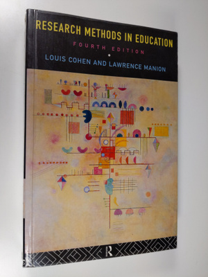 Louis Cohen : Research methods in education