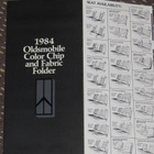 1980 Oldsmobile värikartta - KUIN UUSI - esite - pikkukuva 1