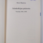 Risto Manerus : Jalankulkijan pakinoita vuosilta 1994-199... - pikkukuva 3