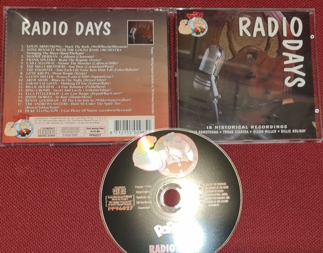 CD Radio Days - 18 Historical recordings