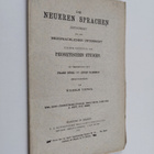 Wilhelm Vietor : Die Neueren Sprachen - zeitschrift fur d... - pikkukuva 1
