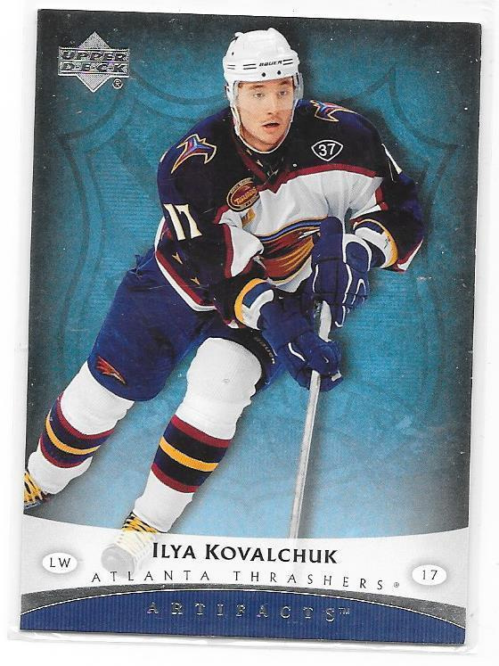 2005-06 UD Artifacts #5 Ilya Kovalchuk Atlanta Trashers
