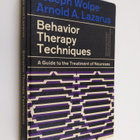 Arnold A. Lazarus ym. : Behavior Therapy Techniques - A G... - pikkukuva 1