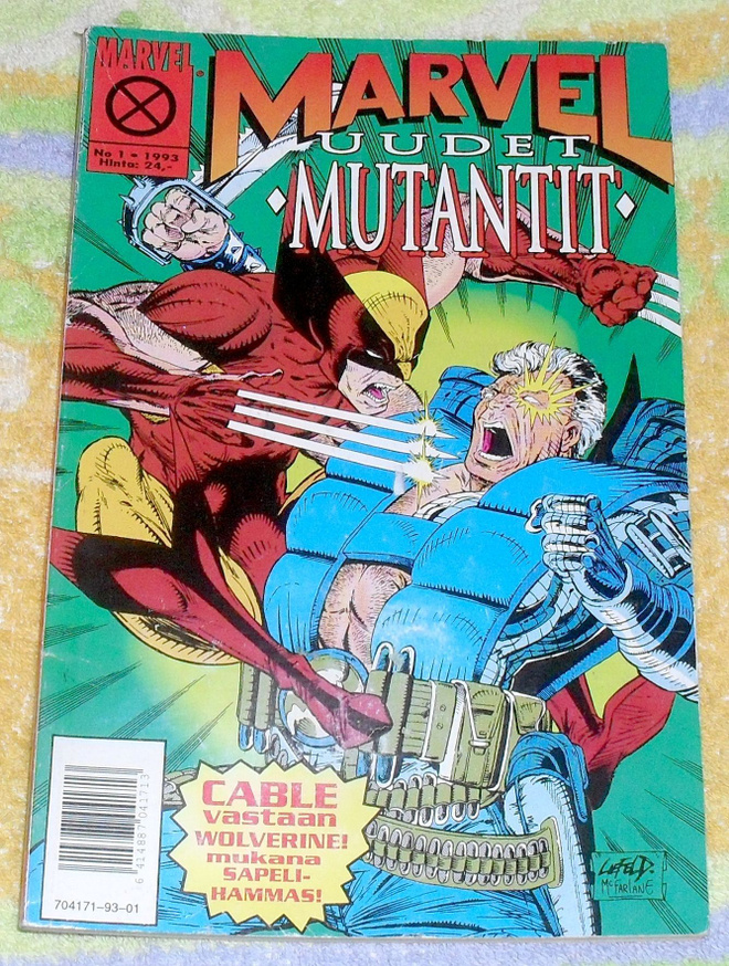 MARVEL 1 / 1993 - Uudet Mutantit